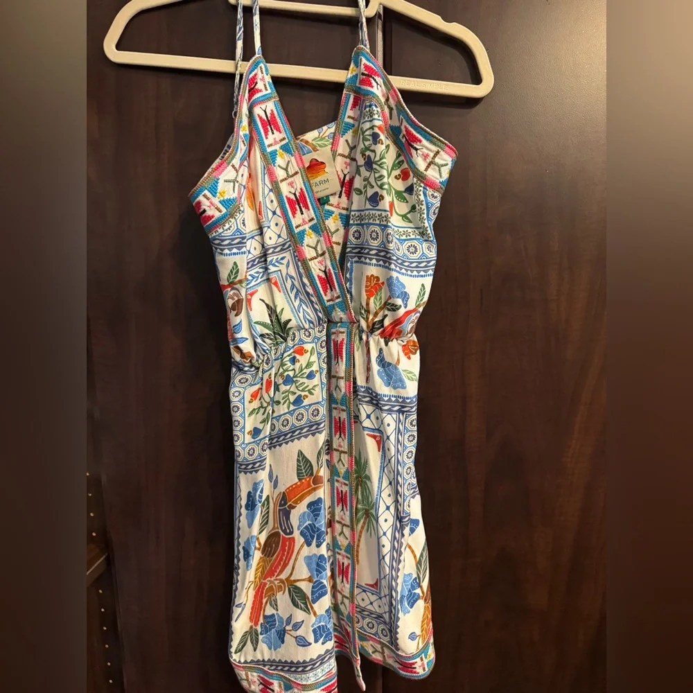 FARM Rio Colorful Embroidered Dress - Picture 2 of 2